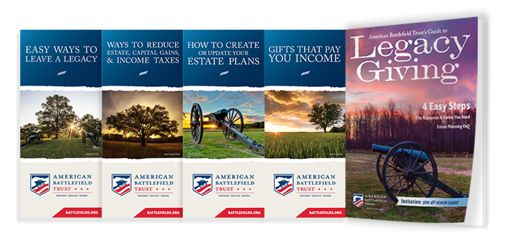 collage of American Battlefield Trust publications